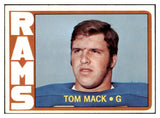 1972 Topps Football #337 Tom Mack Rams EX-MT 504735