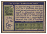 1972 Topps Football #313 Jim Beirne Oilers EX-MT 504739