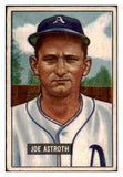 1951 Bowman Baseball #298 Joe Astroth A's VG-EX 505256