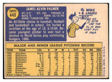 1970 Topps Baseball #449 Jim Palmer Orioles VG-EX 505801