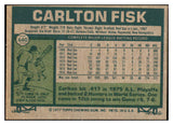 1977 Topps Baseball #640 Carlton Fisk Red Sox EX 505875