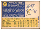 1970 Topps Baseball #502 Rollie Fingers A's EX 507245