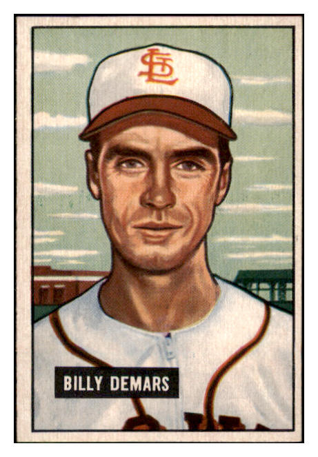 1951 Bowman Baseball #043 Billy Demars Browns NR-MT 507357