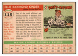 1955 Topps Baseball #115 Ellis Kinder Red Sox EX-MT 507971