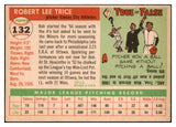 1955 Topps Baseball #132 Bob Trice A's EX-MT 507980