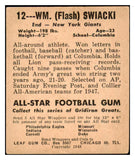 1948 Leaf Football #012 Bill Swiacki Giants EX 508935