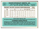 1984 Donruss #548 Dave Smith Astros Signed Autographed 509843