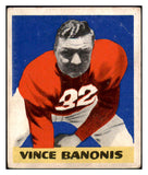 1948 Leaf Football #008 Vince Banonis Cardinals VG 510107