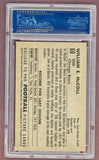 1952 Bowman Large Football #060 William McColl Bears PSA 6 EX-MT 512264