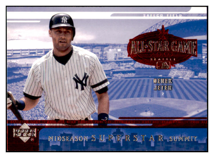 2001 UD Midseason Superstar #MS1 Derek Jeter Yankees 513172
