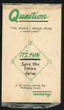 1960 Nu Card Hi Lites Unopened Cello Pack Roy Sievers Top EX-MT 513750