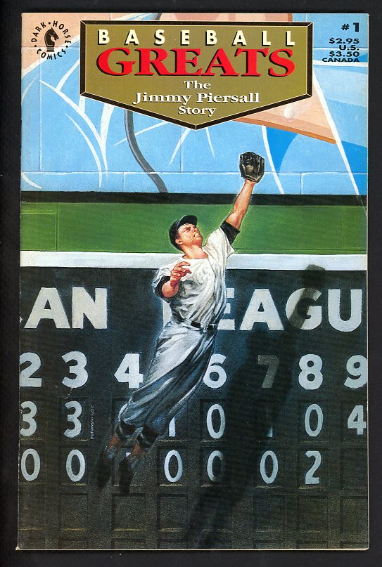 1992 Dark Horse Comics Jimmy Piersall Story EX-MT 513786