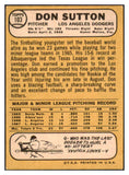 1968 Topps Baseball #103 Don Sutton Dodgers EX 514405