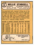 1968 Topps Baseball #086 Willie Stargell Pirates VG-EX 514432