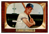 1955 Bowman Baseball #103 Eddie Mathews Braves EX+/EX-MT 518881