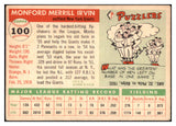 1955 Topps Baseball #100 Monte Irvin Giants VG-EX 518897