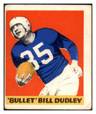 1948 Leaf #036 Bill Dudley Lions VG-EX 519501