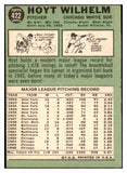 1967 Topps Baseball #422 Hoyt Wilhelm White Sox VG-EX 519956
