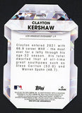 2022 Topps Diamond Greats Die Cut #012 Clayton Kershaw 520274