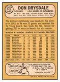 1968 Topps Baseball #145 Don Drysdale Dodgers EX-MT 520971