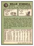 1967 Topps Baseball #140 Willie Stargell Pirates VG 521107