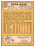 1968 Topps Baseball #230 Pete Rose Reds EX+ 521723