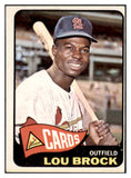 1965 Topps Baseball #540 Lou Brock Cardinals VG-EX 522674