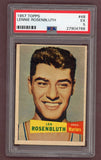 1957 Topps Basketball #048 Lennie Rosenbluth Warriors PSA 5 EX 522752