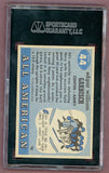 1955 Topps Football #044 Ed Garbisch Army SGC 7.5 NM+ 523032