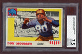1955 Topps Football #040 Donn Moomaw UCLA BVG 7.5 NM+ 523108