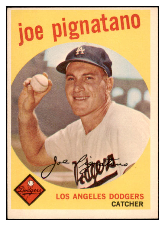 1959 Topps Baseball #016 Joe Pignatano Dodgers NR-MT 523908