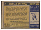 1971 Topps Basketball #020 Spencer Haywood Sonics VG-EX 525590