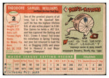 1955 Topps Baseball #002 Ted Williams Red Sox GD-VG 525651