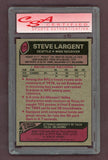 1977 Topps Football #177 Steve Largent Seahawks CSA 8 NM/MT 526160