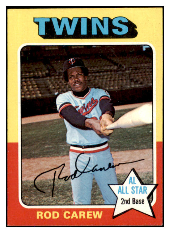 1975 Topps Baseball #600 Rod Carew Twins EX-MT 527147