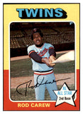 1975 Topps Baseball #600 Rod Carew Twins EX-MT 527147