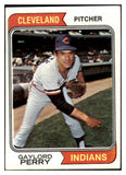 1974 Topps Baseball #035 Gaylord Perry Indians EX-MT 527163