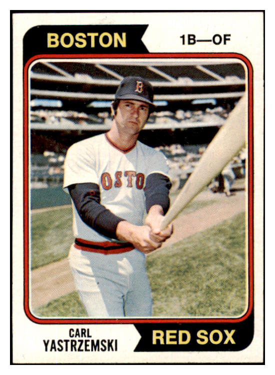 1974 Topps Baseball #280 Carl Yastrzemski Red Sox EX-MT 527172