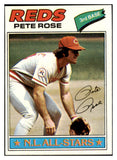 1977 Topps Baseball #450 Pete Rose Reds Fair 527190