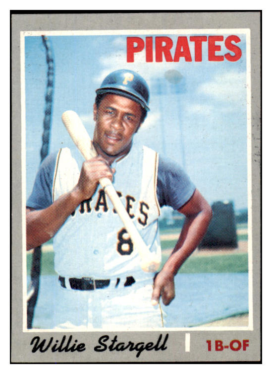 1970 Topps Baseball #470 Willie Stargell Pirates EX-MT 527296
