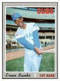 1970 Topps Baseball #630 Ernie Banks Cubs EX-MT 527319