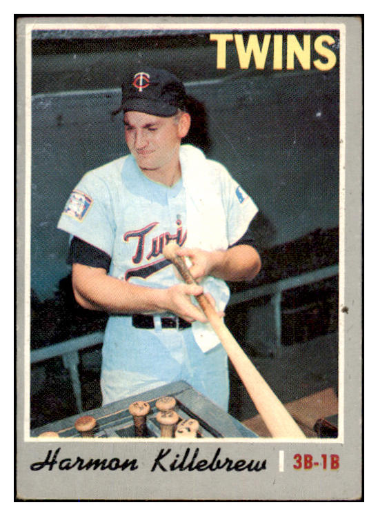 1970 Topps Baseball #150 Harmon Killebrew Twins VG-EX 527356