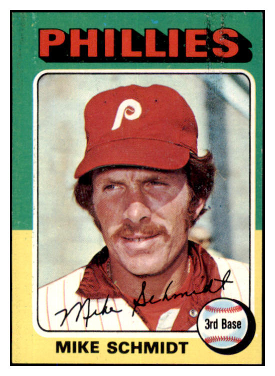 1975 Topps Baseball #070 Mike Schmidt Phillies VG-EX 527410