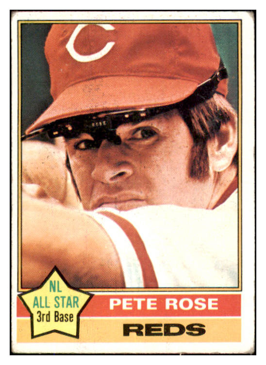 1976 Topps Baseball #240 Pete Rose Reds VG-EX 527414