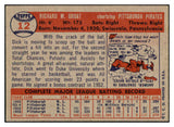 1957 Topps Baseball #012 Dick Groat Pirates EX-MT 527421