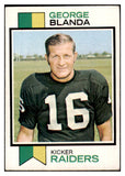 1973 Topps Football #025 George Blanda Raiders VG-EX 527439