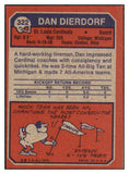 1973 Topps Football #322 Dan Dierdorf Cardinals VG-EX 527444