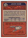 1973 Topps Football #115 Jack Ham Steelers EX-MT 527446
