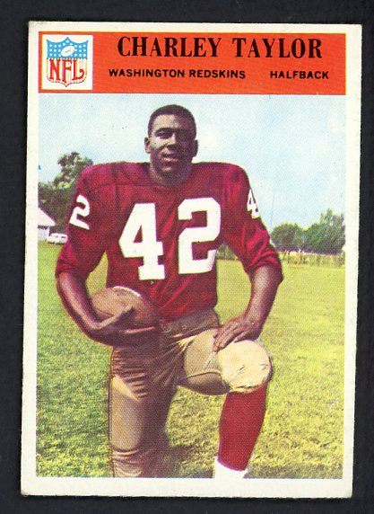 1966 Philadelphia Football #194 Charley Taylor Washington VG-EX 527453