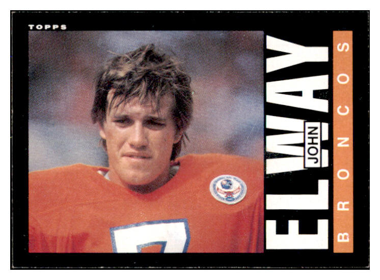 1985 Topps #238 John Elway Broncos EX-MT 527465